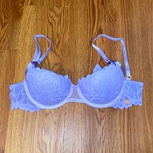 SAVAGE NOT SORRY LIGHTLY LINED LACE BALCONETTE BRA
PURPLE LAVENDER
34B